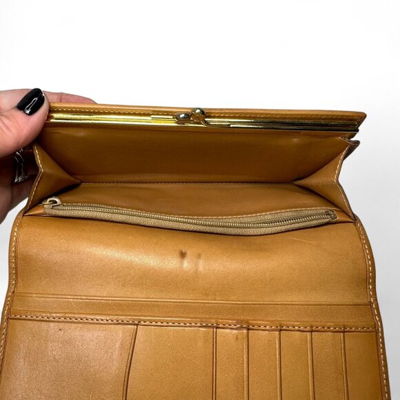 CELINE Canvas Brown Macadam Long Wallet - Picture 7 of 16